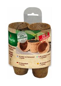 Godet Coco Rond - 6 cm (x20) +4 Offerts